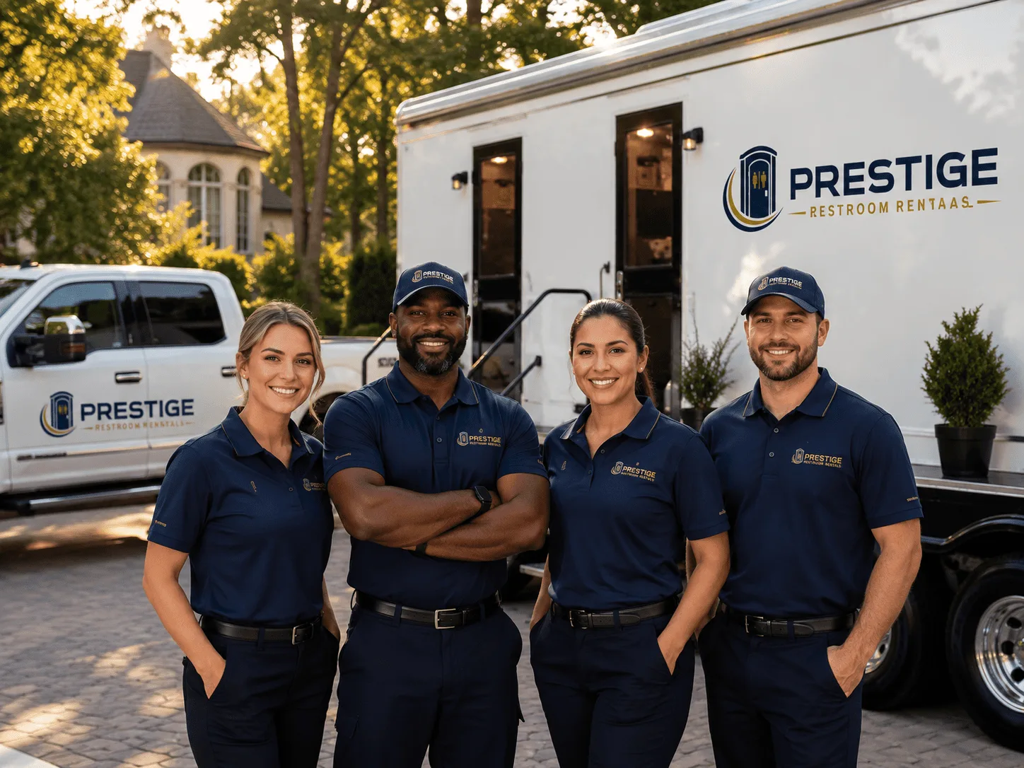 Trusted Luxury Portable Restrooms company in Agency, MO